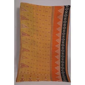 Colcha Kantha Gudri de Algodón Hecha a Mano, Reversible, con Estampado Vintage, para Decoración de Sofá o Dormitorio - Product Image 5