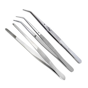 Ensemble de 3 pinces chirurgicales en acier inoxydable de qualité supérieure pour le soin des plaies et les premiers secours - Product Image 1