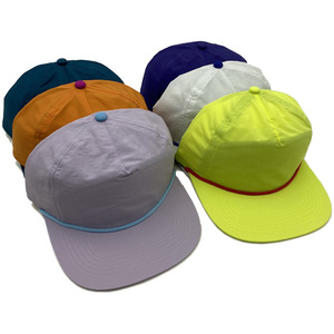 Classic Cotton Snapback <b>Cap</b> <b>Flat</b> Brim Adjustable Strap Closure Street Style Hat for <b>Men</b> Women Casual Everyday Wear Outdoor - Product Image 4