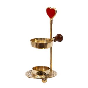 Elegante Quemador de Incienso Bakhoor de Metal Hecho a Mano para Regalos de Fragancia para el Hogar, Diseño de Meditación, Decoración Espiritual por Ambience Lifestyle - Product Image 1