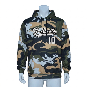 Sweat à capuche personnalisé pour l'hiver, broderie par sublimation, impression intégrale 3D, teinture unie, polaire 100% polyester, streetwear - Product Image 1