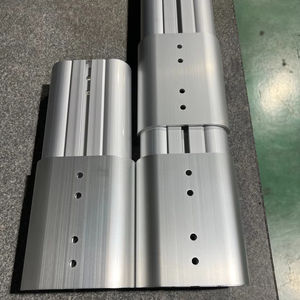 Profil de dissipateur thermique en alliage d'aluminium coréen de qualité supérieure, série 6000, usiné CNC, sablage, anodisation noire, revêtement en poudre PVDF - Product Image 1