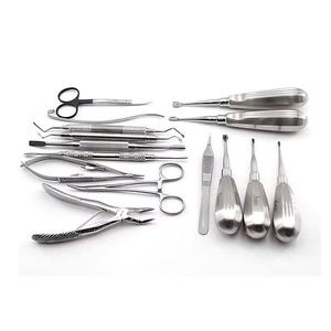 เครื่องมือผ่าตัดทางทันตกรรม RWS INSTRUMENTS ทำจากสแตนเลสสตีล พร้อมด้ามจับแบบนุ่มพิเศษ ได้รับการรับรองมาตรฐาน CE ระดับ Class I สีเงิน ใช้ซ้ำได้ - Product Image 2