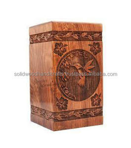 Urnes funéraires en bois pour adultes Urnes funéraires Urnes funéraires Taille personnalisée Fournitures funéraires - Product Image 3