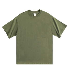 เสื้อยืดผู้ชายไซส์ใหญ่ ผ้าฝ้าย 100% สกรีนลายตามสั่ง คอกลม แขนสั้น ขายส่ง เสื้อผ้าสตรีทแวร์ รับผลิตแบบ OEM ODM เสื้อยืดแบบยูนิเซ็กซ์ - Product Image 4
