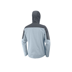 Veste coupe-vent pour homme de qualité supérieure, style streetwear, respirante, écologique, logo sur le devant, service OEM - Product Image 4