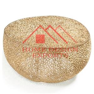 Tables basses en Aluminium, meubles de salon, meilleures ventes, Tables basses modernes en cuivre Antique pour hôtels et Restaurants - Product Image 5