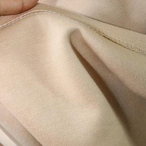 Men's Beige Short Sleeve O-Neck Casual T-<b>Shirt</b> <b>100</b>% <b>Polyester</b> Knitted Solid Color Oversized Plain Design 220 Grams Finer Threads - Product Image 4