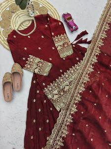 India Exclusive 3 Piece Short Kurti with lehenga Pair with Dupatta In Sequence Embroidery & Real Mirror Work Suit - Product Image 6