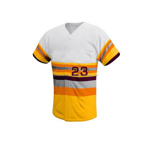 Uniforme de Béisbol de Alta Calidad, Uniforme de Equipo de Primera Calidad, Conjunto de Uniforme de Béisbol al por Mayor y a Bajo Precio - Product Image 3