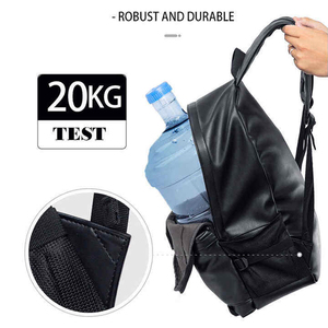 Mochila Plegable Impermeable Personalizada con Bajo MOQ, Mochila Ultraligera para Deportes al Aire Libre y Viajes, Bolsas de Cuero PU, Mochilas Plegables - Product Image 4