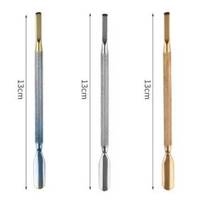 Juego de Herramientas de Acero Inoxidable de Doble Punta para Empujar Cutículas, Empujador de Cutículas Reutilizable, Herramientas de Belleza con Punta Afilada de Doble Cabeza - Product Image 3