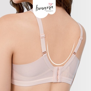 Lace Nursing <b>Bra</b> Wireless Maternity Breastfeeding <b>Bra</b> Front Button Pumping <b>Bra</b> Comfortable Pregnancy <b>Bra</b> BR2104 - Product Image 4