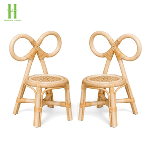 Silla de Ratán Ecológica Tipo Mariposa al Mejor Precio, Muebles Infantiles Modernos Giratorios para Sala de Estar y Cocina, Hechos a Mano en Vietnam 2026 - Product Image 1