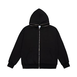 เสื้อฮู้ดดี้ผู้ชายไซส์ใหญ่ สไตล์ลำลอง สตรีทแวร์ ผ้าคอตตอนผสม แขนยาว ทรงหลวม - Product Image 5