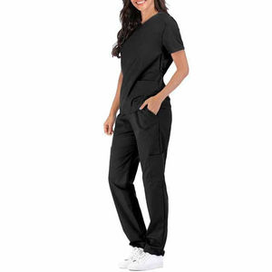 Tenue d'infirmière pour femme, tissu tricoté confortable, combinaison de travail pour infirmières, uniformes pour hôpitaux, uniformes de médecin - Product Image 4