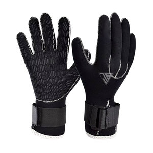 Waterproof Polyester Stretchy Fabric,Non Slip Silicone Palms Winter <b>Work</b> <b>Gloves</b> Unisex Spandex For <b>Thermal</b> Ski Snowboarding - Product Image 1