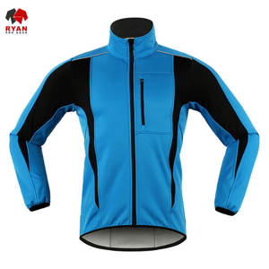 Veste Softshell unie coupe-vent, imperméable et respirante pour homme, avec logo personnalisé, de la marque Ryan Pro Gear Wholesale - Product Image 3