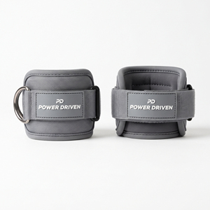 Sangles de cheville réglables pour fitness, rembourrées en néoprène avec anneau en D, robustes, supports de jambe - Product Image 2
