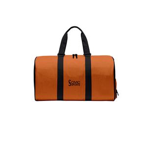Bolsa de lona ligera para gimnasio al aire libre, sublimación, compartimento para zapatos, bolsa de deporte, bolsa de viaje, personalizable, duradera, al por mayor - Product Image 5