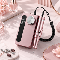 Machine à ongles professionnelle 45000 tr/min, perceuse à ongles électrique rechargeable, lime à ongles, équipement de manucure pour salon, OEM ODM, vente en gros