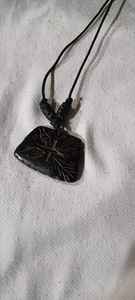 Collier pendentif imposant pour femme, bijou médaillon surdimensionné, vente en gros, perles ethniques audacieuses, style bohème, cadeau - Product Image 5