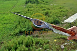 Hand Forged Damascus Steel <b>Axe</b> Custom Viking Tomahawk Wooden <b>Handle</b> Camping Hunting Survival Hatchet Outdoor Tool - Product Image 5