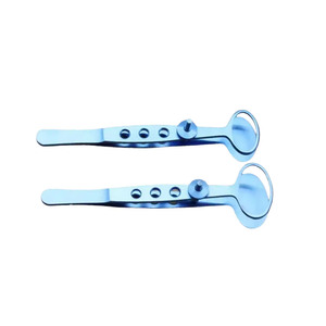 Pince à chalazion Desmarres de haute qualité, pince à paupière, instrument chirurgical ophtalmique en acier inoxydable pour kystes de Meibom - Product Image 4