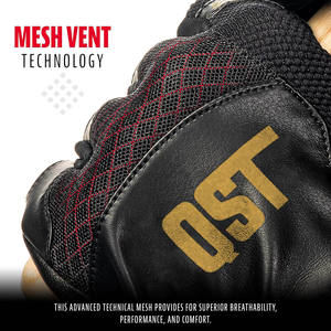 ถุงมือเบสบอลและซอฟต์บอลระบายอากาศของผู้ผลิตมืออาชีพปรับแต่งขนาดได้โลโก้หนังกันลื่น - Product Image 5