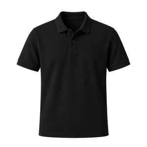 Camiseta de Hombre Blanca de Manga Corta, Transpirable, de Algodón, con Cuello de Punto, Lisa, Casual, Corte Regular - Product Image 5