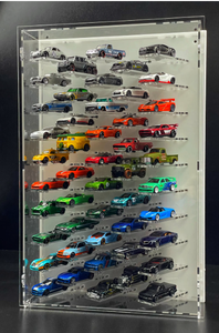 Hochwertige Acryl-Vitrine mit LED-Beleuchtung für Automodelle, Geeignet für Greenlight <span class=keywords><strong>Autoworld</strong></span> Ignition Sammlerstücke - Product Image 2