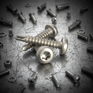 Tornillo Autorroscante PDC Modelo 7.1 de Cabeza Plana, Acero Inoxidable (304/316/410), Rosca Estándar, Acabado Natural, Phillips/Cruz - Product Image 1