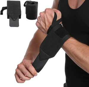 สายรัดข้อมือสำหรับออกกำลังกาย CLOVIX SPORTS คุณภาพพรีเมียม สั่งซื้อจำนวนมาก ราคาถูก คุณภาพสูง ปรับได้ ยืดหยุ่น รองรับข้อมือสำหรับการฝึกความแข็งแรง - Product Image 2