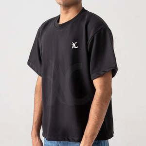 Camiseta Unisex de Corte Cuadrado, Algodón Grueso, Estilo Urbano, Cómoda, Transpirable, con Estampado Personalizado - Product Image 4