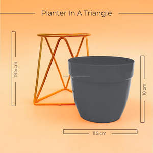 Pot de fleur à impression personnalisée avec support Jardinière d'intérieur en métal pour vaisselle à prix de gros Jardinières pour accent Pots de décoration pour le bureau/la maison - Product Image 2