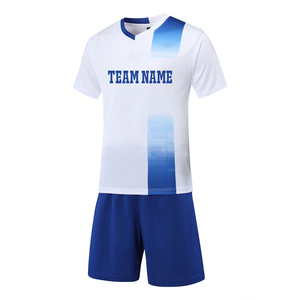 Vêtements de football de haute qualité fabriqués en usine OEM, prix imbattable, nouveau design, avec logo personnalisé, ensemble de maillots de football pour hommes - Product Image 4