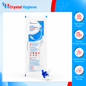 Tuyaux d'extension d'infusion rotatifs Luer-Lock Crysto Line transparents de qualité supérieure, résistants aux torsions, pour thérapie IV - Product Image 5