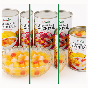 Factory Price Top Notch Quality Hot Sale Tasty Factory In Vietnam Canned Mixed Tropical Fruits In Bulk - Product Image 6