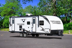 Caravane pliable tout-terrain avec tente de couchage, prête pour panneaux solaires, compacte pour le camping longue distance - Product Image 6