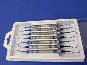 Professional Manual High Quality Dental Tools Kit <b>Teeth</b> Cleaning Oral Care Dental Probe Dental Scaler Set Stainless INSTRUMENTS - Product Image 3