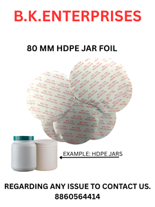 Factory Supply Aluminum <b>Foil</b> Seal Lids Alloy 8011 for HDPE Containers Jars Bottles Food Grade Induction Sealing Material - Product Image 1