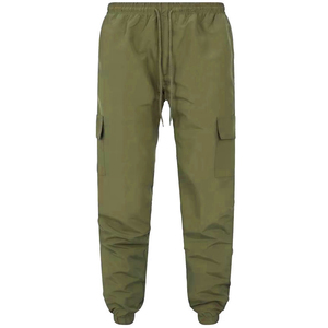 Custom Men's Casual Stretch Canvas Cargo Pants <b>Slim</b> Fit Multi Pockets Quick Dry Polyester/Cotton - Product Image 2