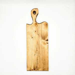 Tabla de servir rectangular de madera de acacia, duradera, antibacteriana, plegable, ligera, con asa lateral, elegante bandeja para charcutería y queso - Product Image 5