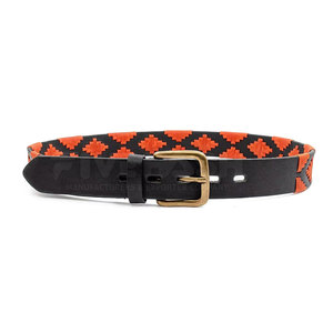 Ceinture Polo en Cuir Véritable Durable avec Motif Polo Classique – Prix de Gros 2026 - Product Image 2