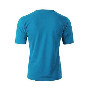 T-shirts pour hommes grande taille, couleur unie, été, col en V, élégants, tendance, décontractés, coupe slim, en provenance du Bangladesh - Product Image 2