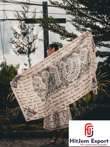 Pañuelo Cuadrado Personalizado con Diseño Impreso, OEM ODM, Etiqueta Privada, Sensación de Seda, Chal de Moda, Fabricante Textil, Fábrica en India - Product Image 6