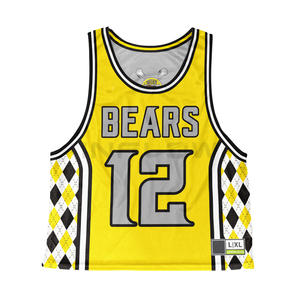 Tenues de football américain réversibles, ensembles d'uniformes de lacrosse, vêtements de sport de haute qualité, vente en gros, maillots de lacrosse imprimés par sublimation - Product Image 1