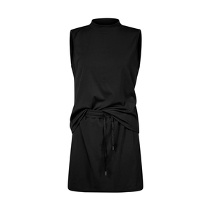 Women’s Sport Pickleball High Neck Tank & Shorts <b>Set</b> Pickleball Style Women’s High Neck Tank and Shorts Outfit <b>Set</b> - Product Image 4