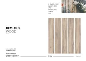 กระเบื้องดิจิตอลเคลือบเงาทันสมัยขนาด 200x1200 มม. วัสดุปูพื้นกระเบื้องพอร์ซเลนสำหรับงานสถาปัตยกรรมสมัยใหม่และพื้นที่ตกแต่งภายใน - Product Image 3