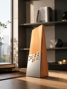 Regalos Corporativos de Cristal y Vidrio Pulido Ecológicos de Diseño Personalizado - Placa de Premios y Trofeos Moderna y Elegante con Logotipo Grabado - Product Image 1